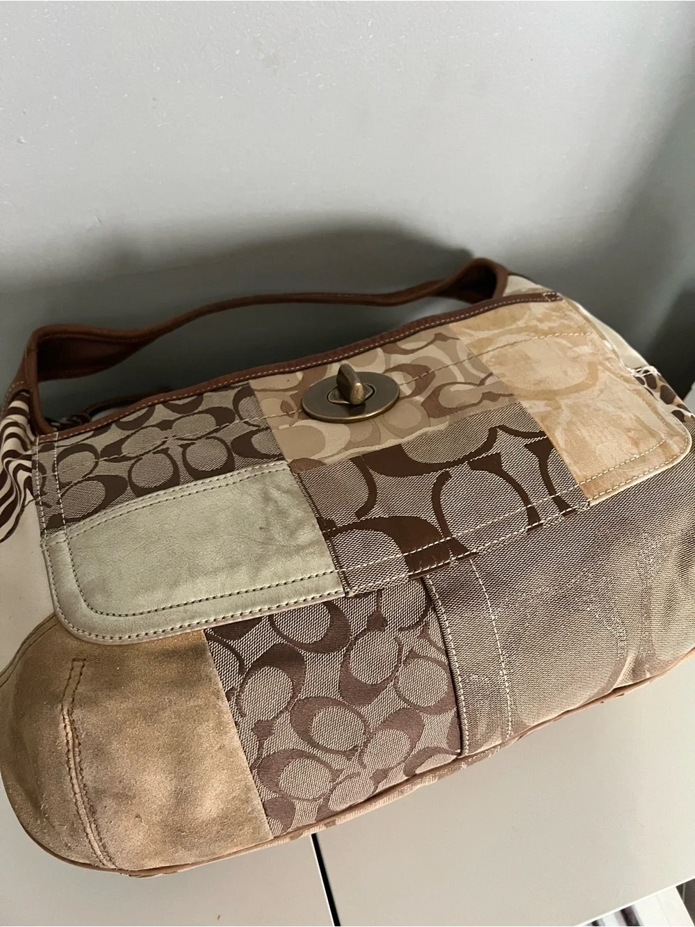 Coach XL Ergo Patchwork Hobo #10809 LIMITED EDITION